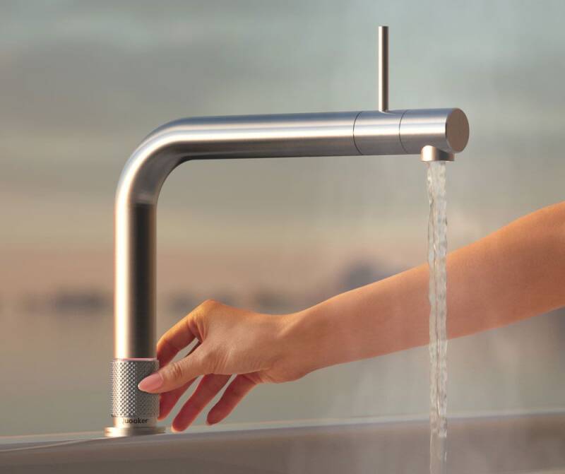 Flow installatie en montage kookend water kraan