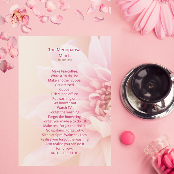 Menopausal Mind Print Wall Print