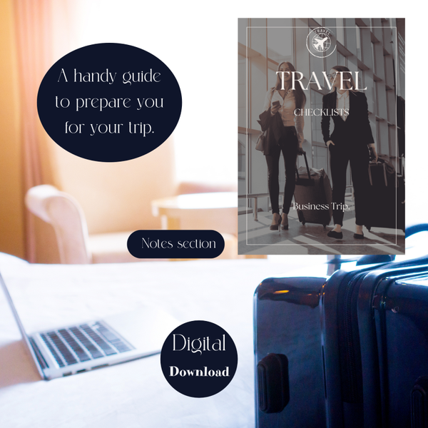 Travel Checklist - Business Trip. PDF Guide.