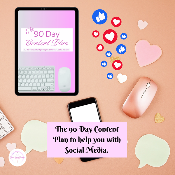 The 90 Day Content Planner.