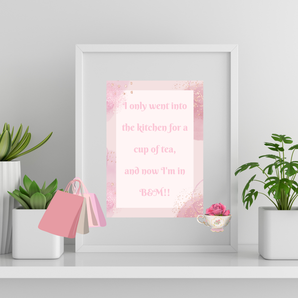 B&M Uplifting Wall Print.