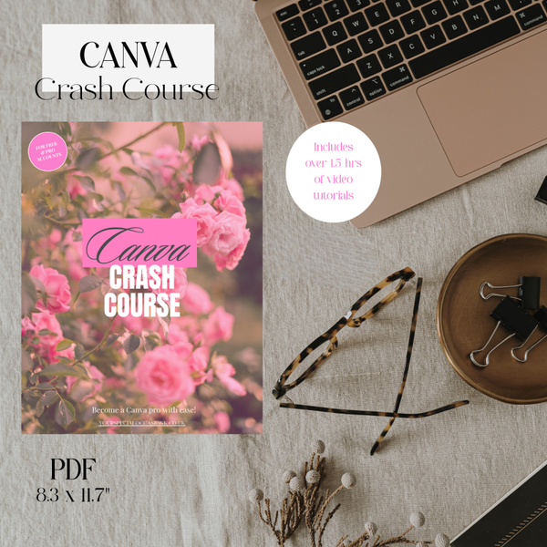 Canva Crash Course. PDF Guide.