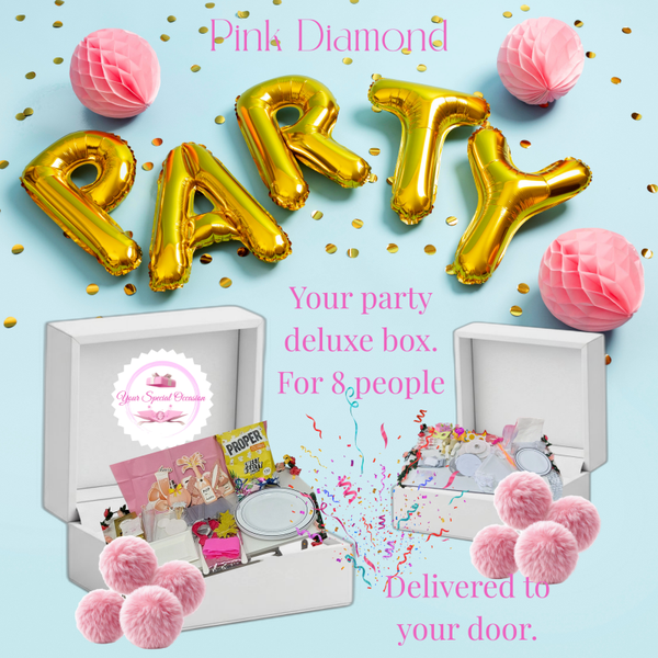 Party In A Box - Pink Diamond. The Deluxe Box.
