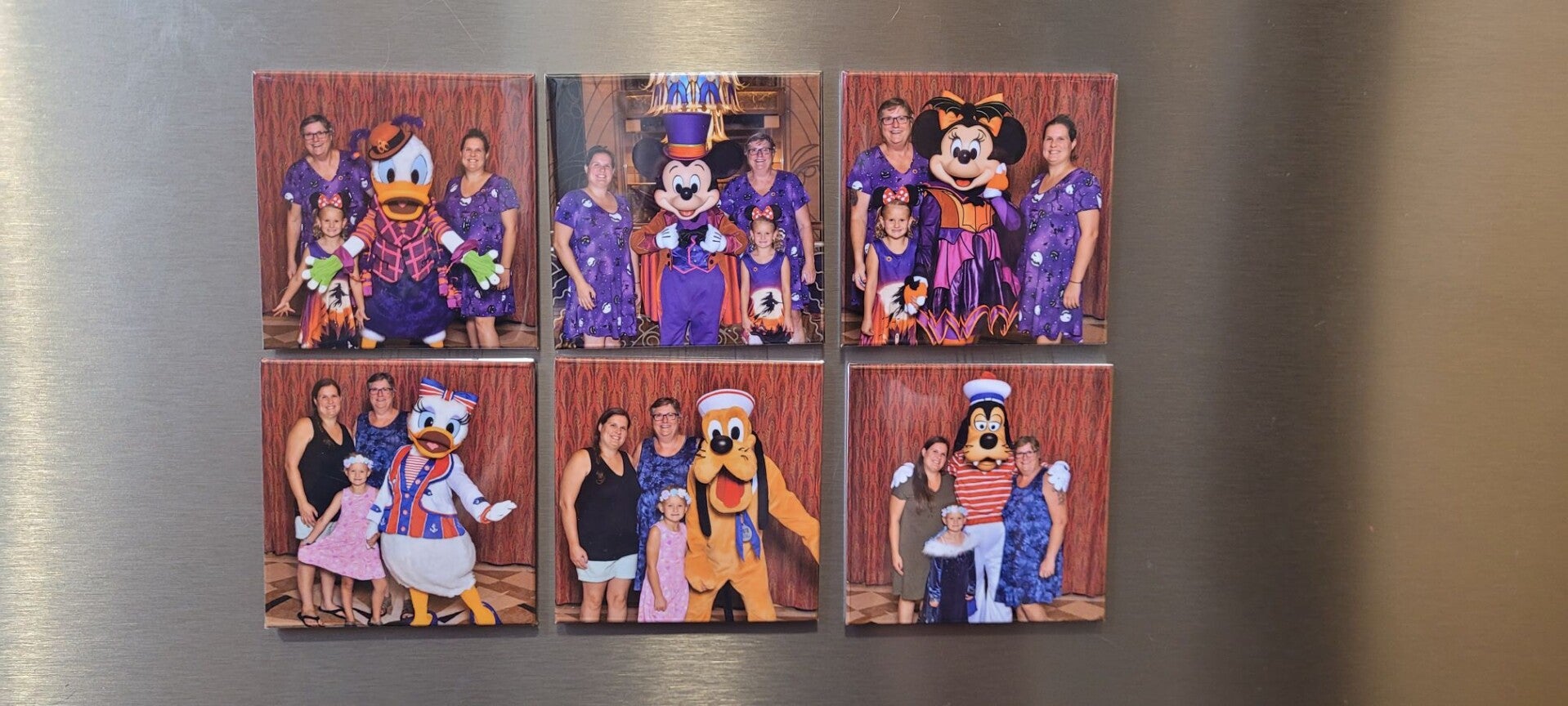 Set of 6 Custom Photo Magnets