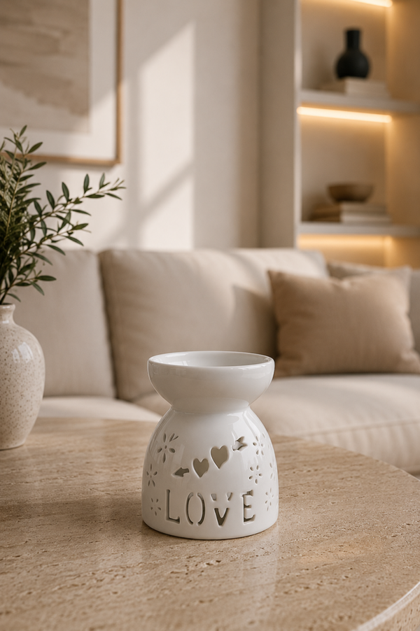 Brûleur à Fondants LOVE – Collection ESSENTIEL | Les Lumières d’Aria