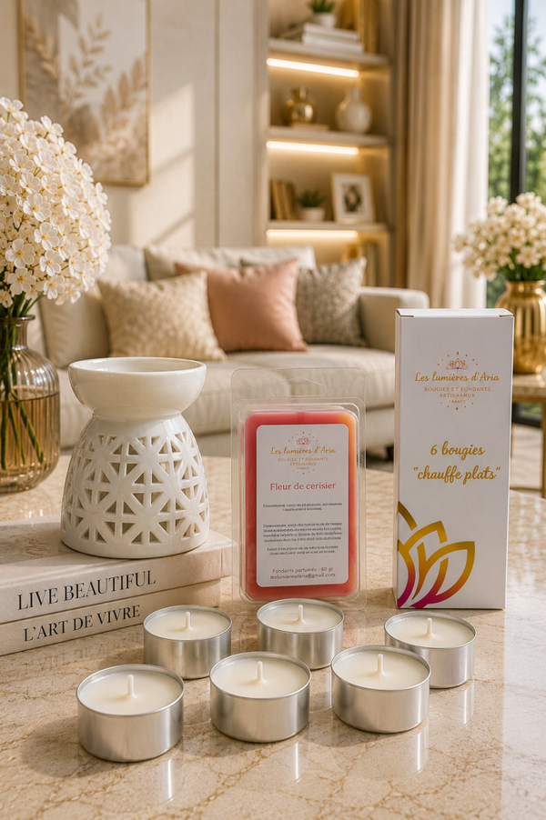 Pack Brûleur PRISME – Collection ESSENTIEL | Les Lumières d’Aria