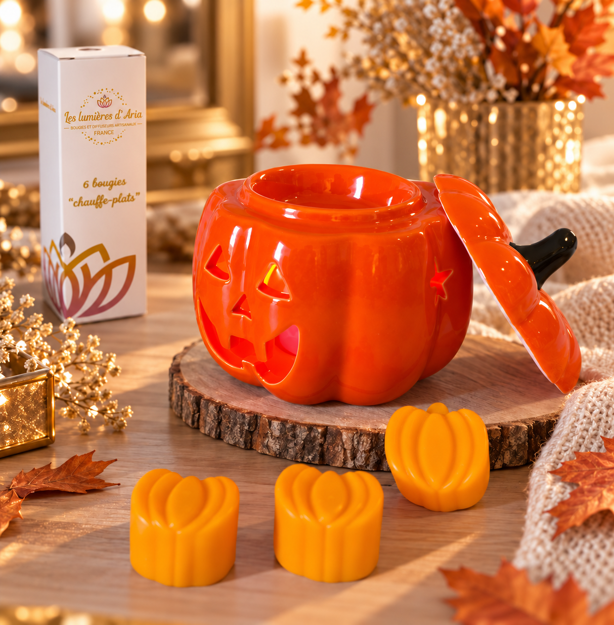 Pack Brûleur Halloween – Collection Automne & Halloween | Les Lumières d’Aria