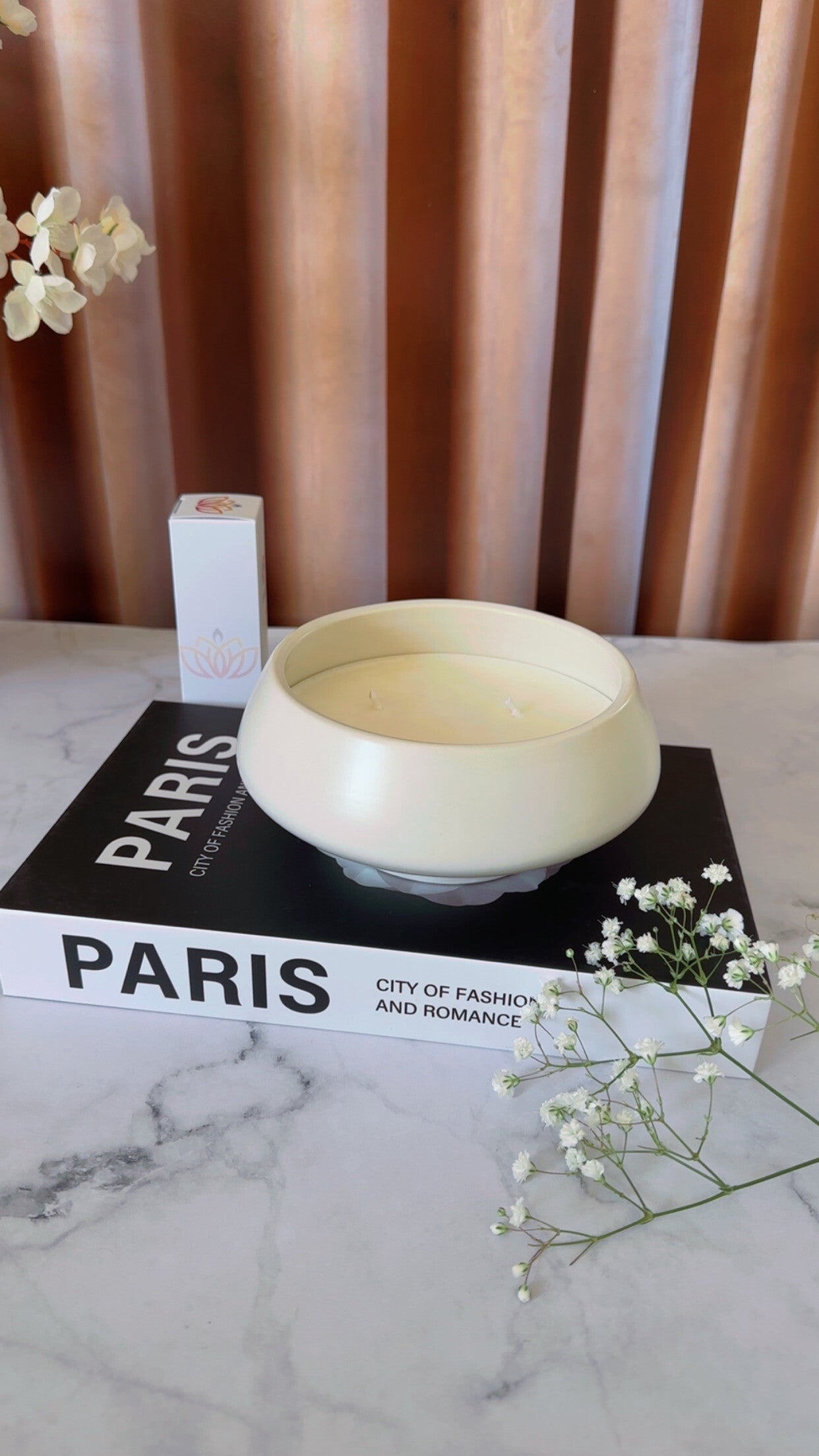 Bougie parfumée 3 mèches