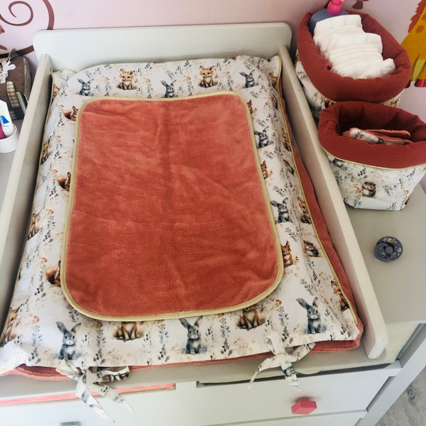 Housse matelas à langer