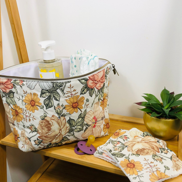 Trousse de toilette "Grand zip"