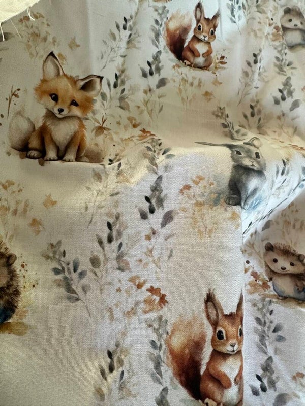 Tapis nomade animaux de la forêt (Lot de 2)