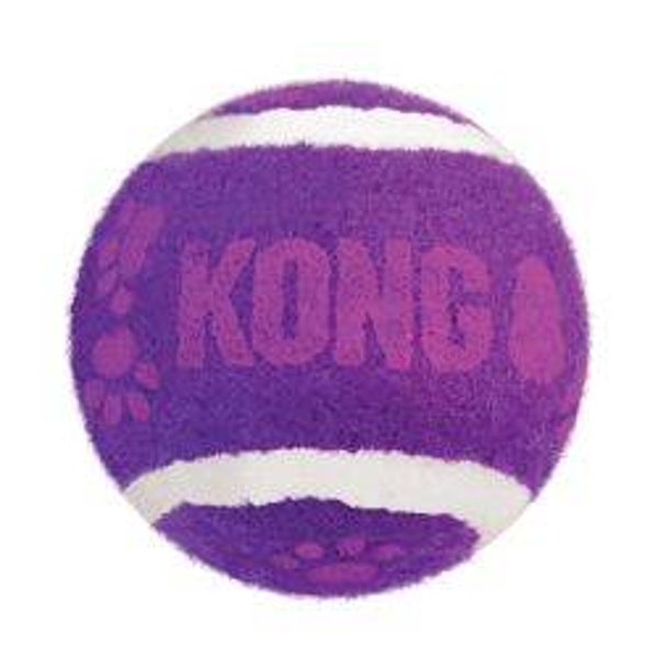 KONG Cat Tennis Ball Pack of 3