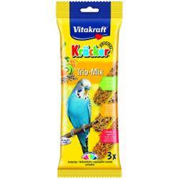 Vitakraft Kracker Budgie Trio-Mix 3PK