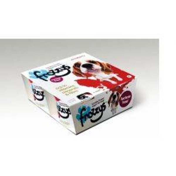 Dog Frozzys strawberry 4pk