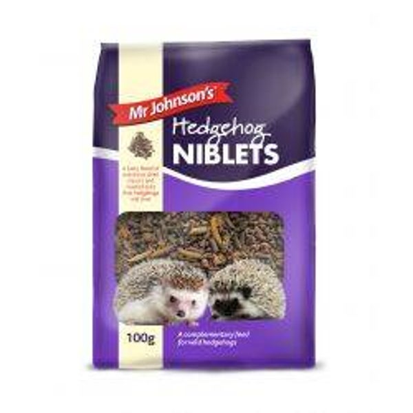 Wildlife Food Mr Johnson's Hedgehog Nibblets 100g