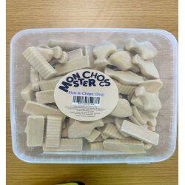 Monster Choc Fish & Chips 1kg Tub