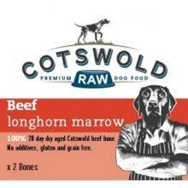 Dog Cotswold Raw Beef Marrow Bones 500g