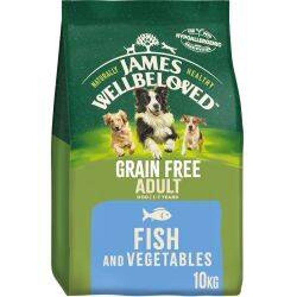 James Wellbeloved Adult  Fish & Veg  Dog food 10kg