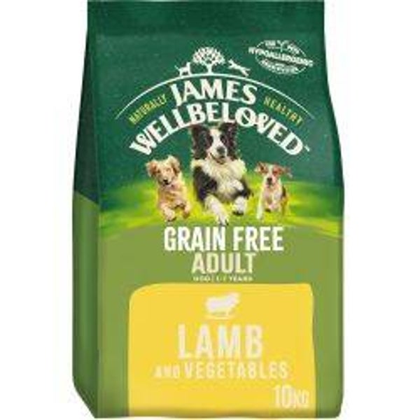 James Wellbeloved  Adult  Lamb & Veg Dog food 10kg