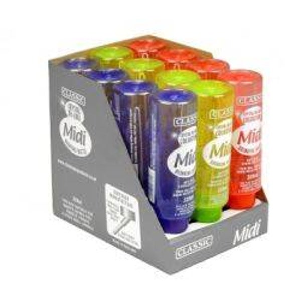 Classic Colortone 'Midi ' Crystal Deluxe Botle 320ml per bottle