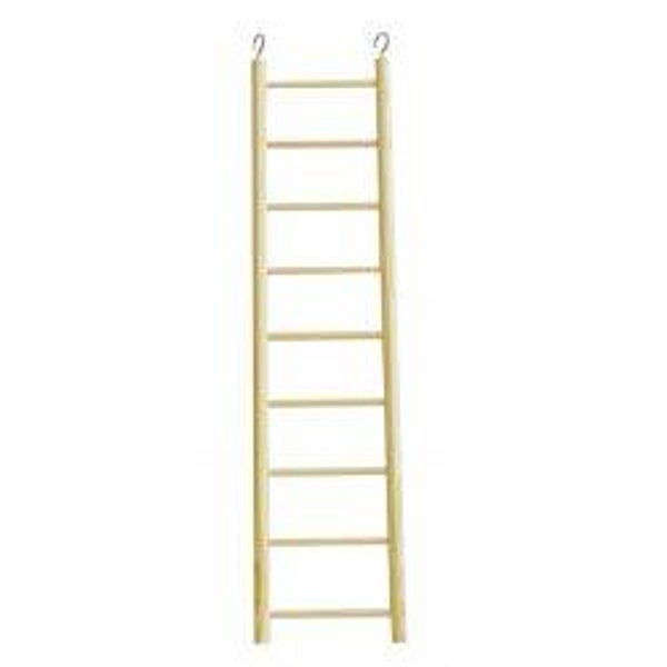 Bird Happy Pet Wooden  Ladder  9 step