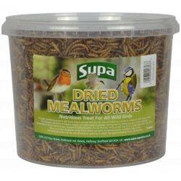 Birds Supa Dried Mealworms 3ltr