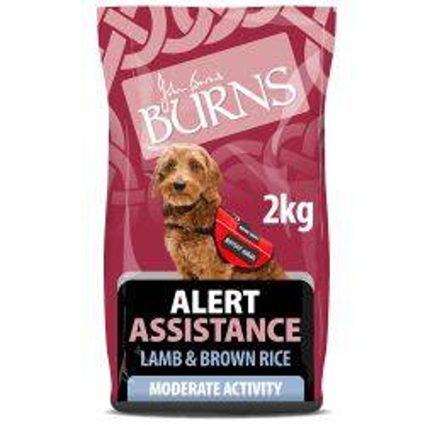 Kibble Dog Burn Alert Assistance Lamb & Rice