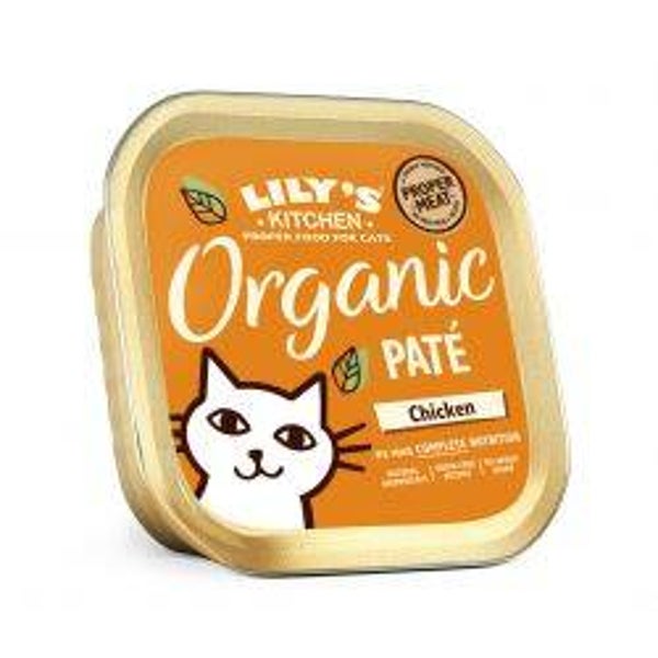 Cat Pate Lily's Kitchen Organic Chicken