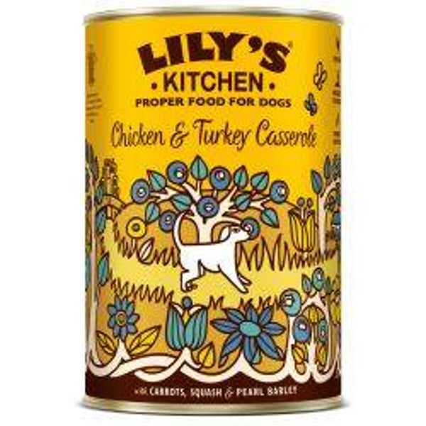 Lily's Kitchen Dog Chicken & Turkey Casserole 400g