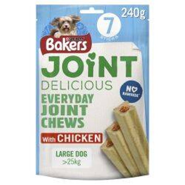 Baker Joint Delicious Everyday Large Dog Chew Chicken 240g