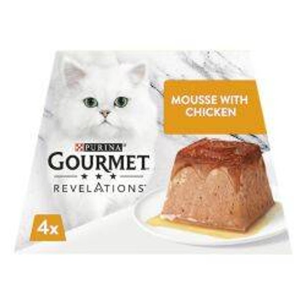Cat Wet Gourmet Revelations Mousse Chicken 4pk