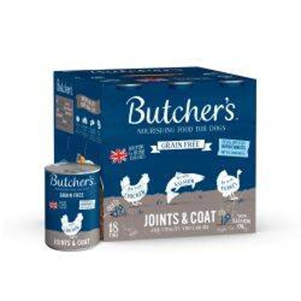 Butcher's Joint & Coat Dog Food Cans 18pk 390g