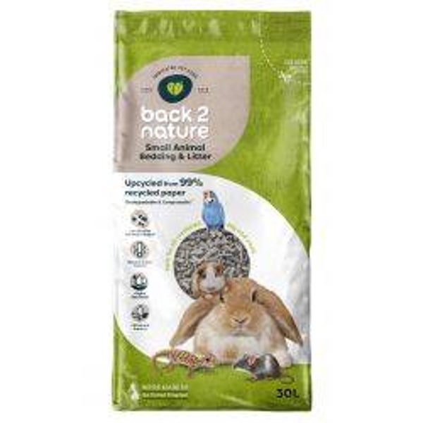 Back 2 Nature Small Animal Bedding 30LTR