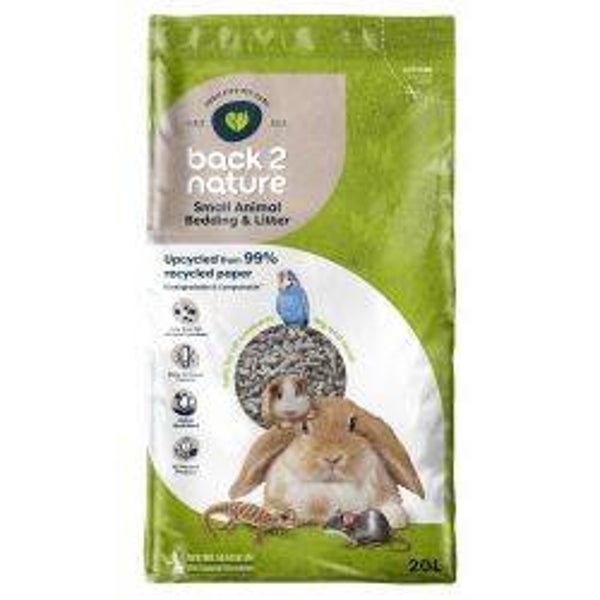 Back 2 Nature Small Animal Bedding 20LTR