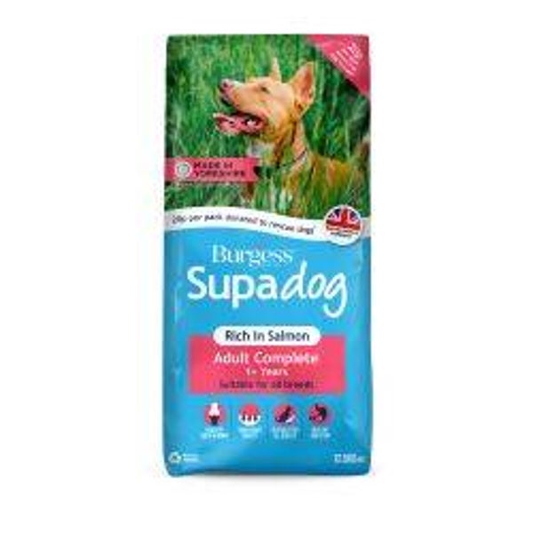 Kibble Dog Burgess Supadog Rich in Salmon 12.5kg