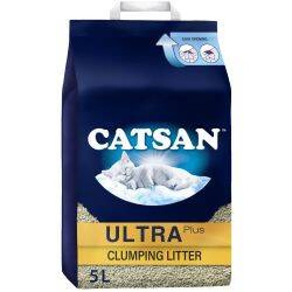 Cat-San Ultra Clumping Odour Control Cat Litter 5ltr