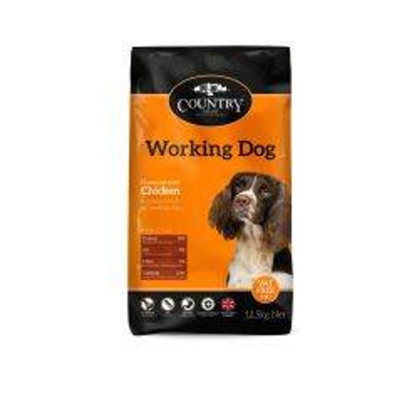 Kibble Dog Country Values Adult Working Dog Chicken