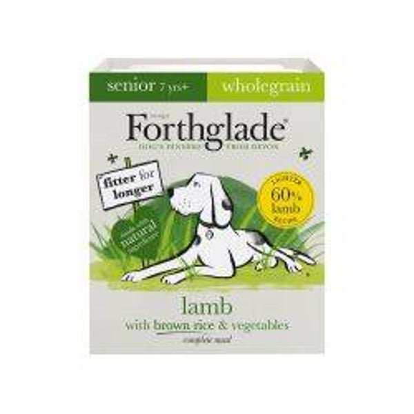 Forthglage Complete Senior Lamb With Brown Rice 395g