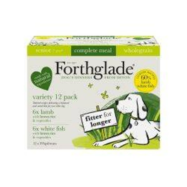 Forthglade  Complete Senior With Brown Rice Variety case 12pk