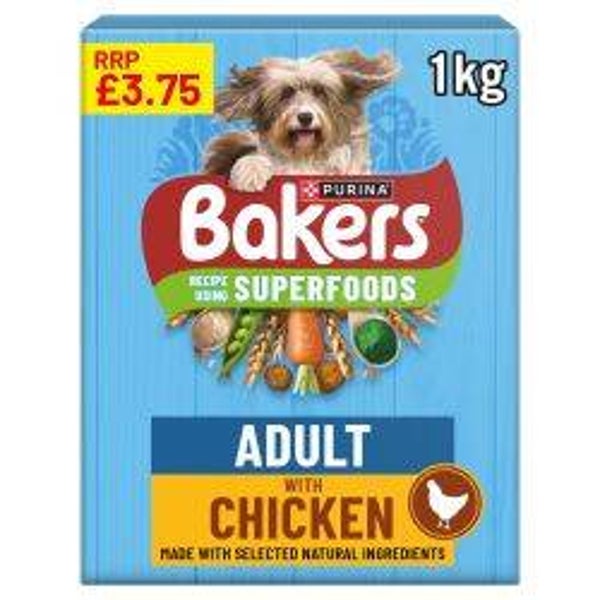 Kibble Dog Superfoods Chicken & Vegetables 1kg