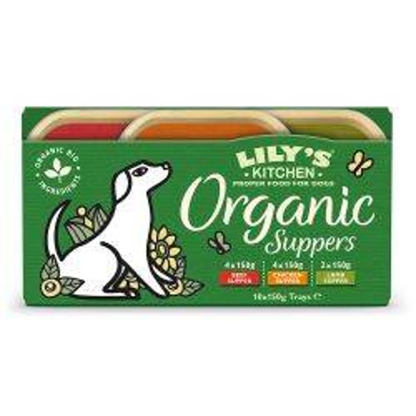 Dog Wet Lily's Kitchen Organic Suppers Multipack Trays 10pk