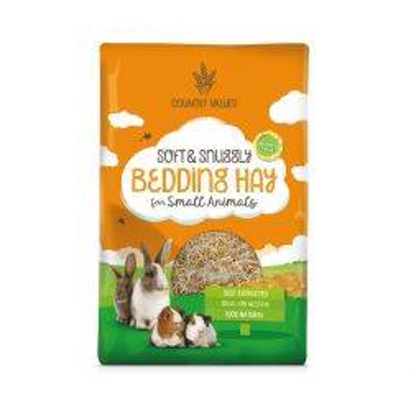 Country values bedding hay for Small Animals 1kg