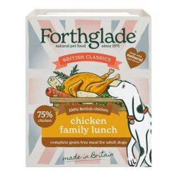 Forthglade British Classics Chicken Family Lunch 395g