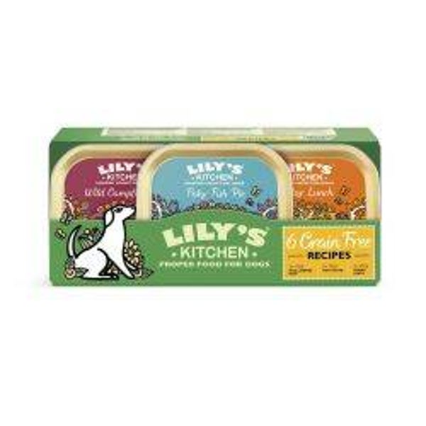 Dog Wet Lily's Kitchen Grain Free Recipes 6pack