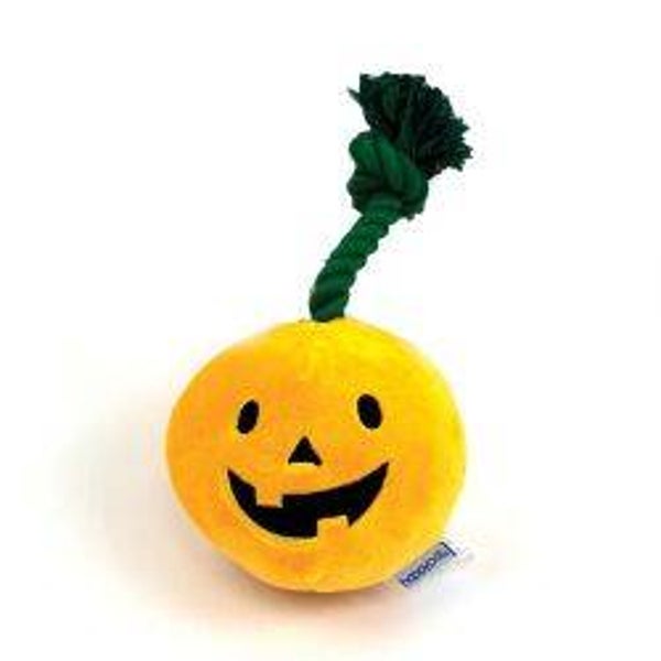Dog Halloween Toy Pumpkin Rope