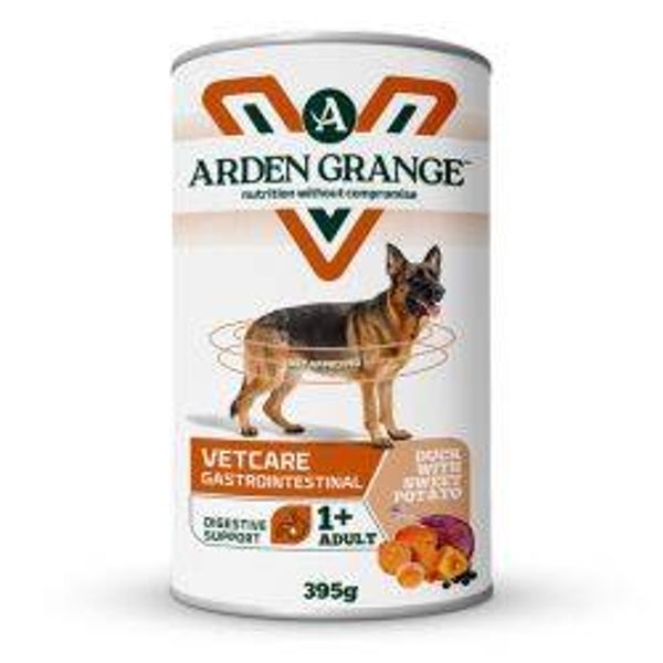 Arden Grange Vetcare gastrointestinal Duck with sweet Potato 395g
