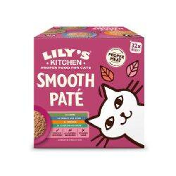 Cat Lily's Smooth Pate Selection Multipack 32pk