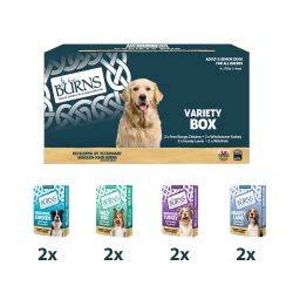 Burns Variety Box 8PK