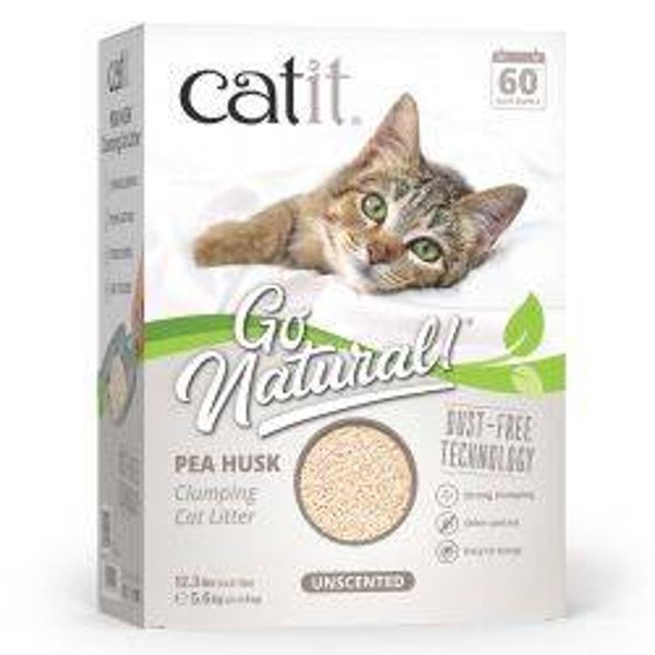 Cat Litter Pea Husk Unscented Clumping