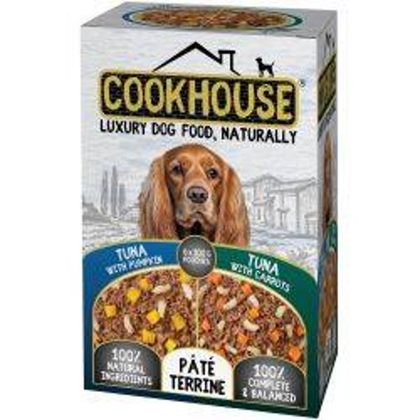 Dog Cookhouse Tuna Fish Pate Terrine 6pk